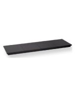 Slabbed Black Granite Hearth for Solid Fuel 36"x18"