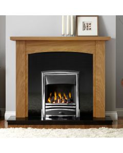 Abbey 48" Light Oak Timber Mantel