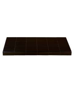 Tiled Hearth 48"x15" - Black, Brown, Green or Ivory