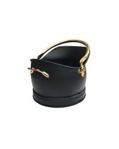Black 11"(28cm) Medium Coal Bucket