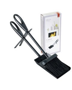 Deville Loop Hearth Tidy Black