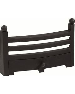 Bauhaus 18" Fireplace Fret - Black
