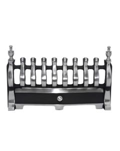 Blenheim 16" Fireplace Fret - Highlighted with Polished Finials