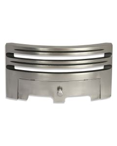 Grace 16" Fireplace Fret - Chrome