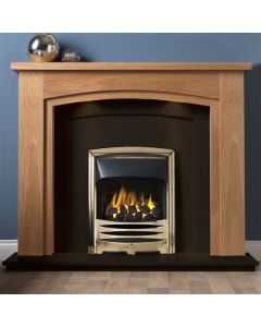 Allerton 54" Light Oak Timber Mantel