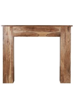 New England Acacia (Natural) Fireplace Surround